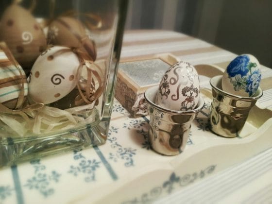 UKRAŠAVANJE USKRŠNJIH JAJA DEKUPAŽ TEHNIKOM