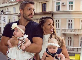Dijana Radonjic sa porodicom