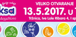 Lanac dječijih radnji ” Aksa” u Banjaluci otvara svoja vrata 13. maja! Dođite na druženje!