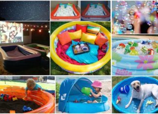 Bazeni za djecu su zakon, a evo šta sve možete sa njima! bazeni za djecu bazen ideje mamaklik