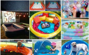 Bazeni za djecu su zakon, a evo šta sve možete sa njima! bazeni za djecu bazen ideje mamaklik