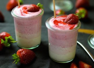 Ukusni domaći voćni jogurt od vanile i voća