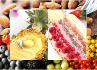 Niskokalorični sladoled od ananasa