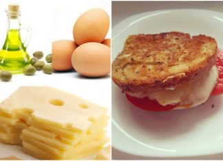 Sendvič sa prepečenim hljebom i jajetom