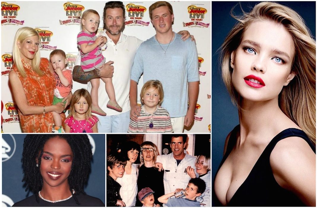 Svjetske zvijezde sa velikim porodicama