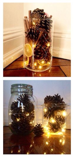 novogodišnji aranžmani i dekoracije - uradi sam - ideje mamaklik.com