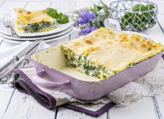 Lazanje sa špinatom i sirom