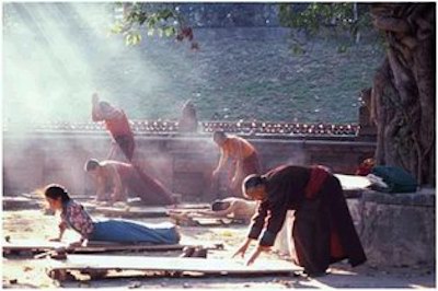 Zdrave i podmlađene uz "Pet Tibetanaca" pravilno izvođenje