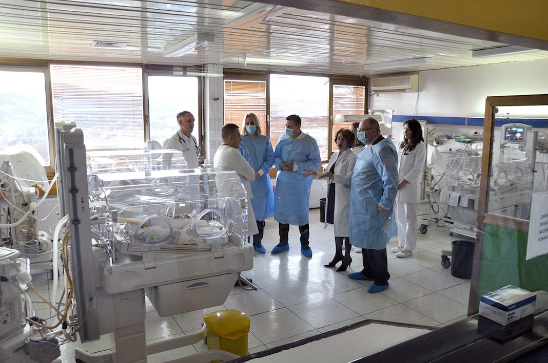 Бањалука - Цвијановић - Богданић - Клиника за дјечије болести - посјета