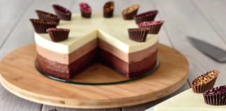 Troslojna čokoladna torta: Savršenstvo sa tri vrste čokoladnog musa