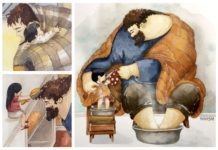 16 ilustracija koje pokazuju svu SNAGU LJUBAVI koju TATE imaju za svoje KĆERKE