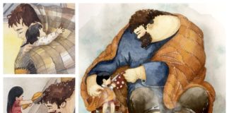 16 ilustracija koje pokazuju svu SNAGU LJUBAVI koju TATE imaju za svoje KĆERKE