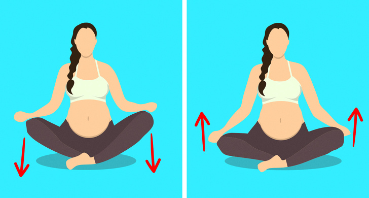Vježbe u trudnoći: Leptirić