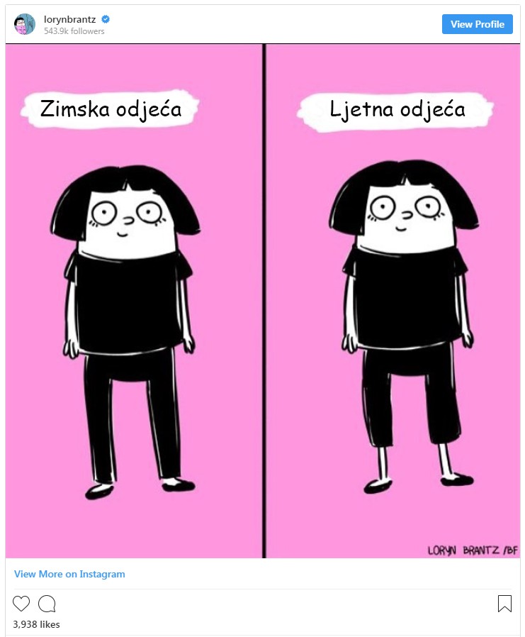 22 crteža koji opisuju KAKO JE BITI ŽENA