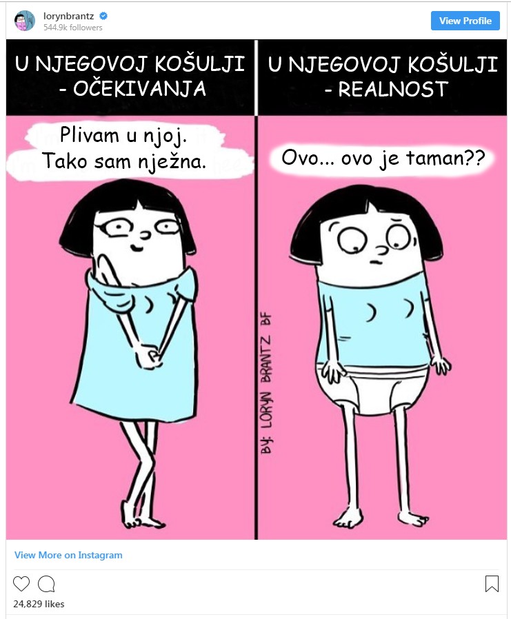 22 crteža koji opisuju KAKO JE BITI ŽENA