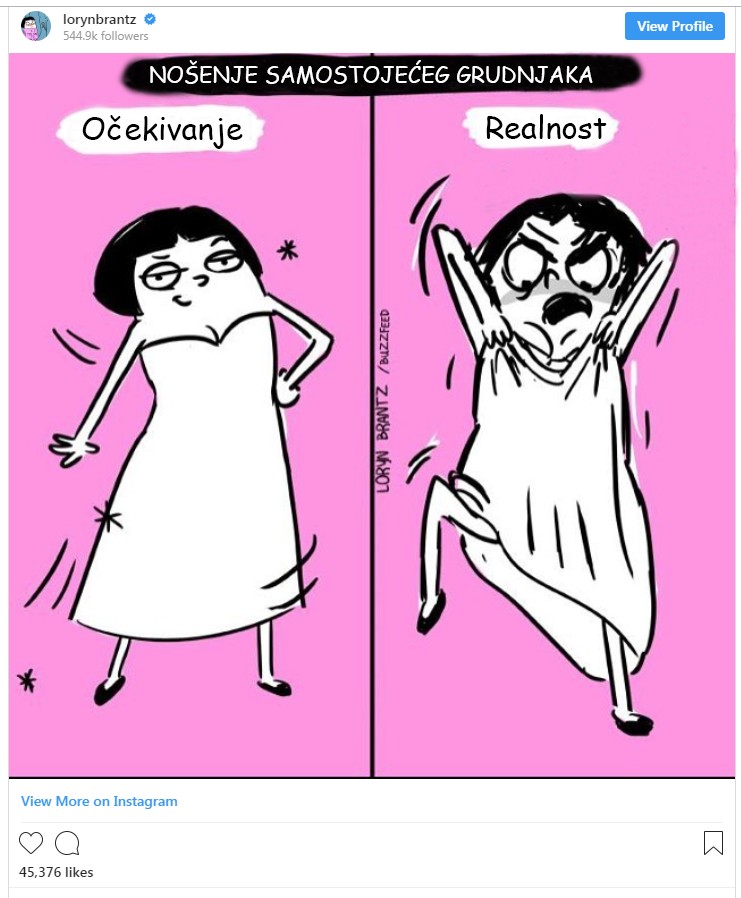 22 crteža koji opisuju KAKO JE BITI ŽENA