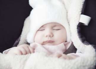 Bebe možete voditi van po hladnoći, ali bez dude