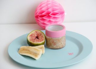 Kašica sa smokvama i bananom