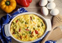 Kraljica omleta: italijanska FRITTATA sa paprikama, feta sirom, krompirom i brokolijem FRITTATA sa paprikama, feta sirom, krompirom i brokolijem
