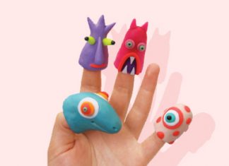 Kako napraviti LUTKICE ZA PRSTE od plastelina + recept za domaći plastelin kako-napraviti-lutkice-za-prste-mamaklik.jpg