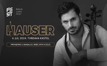BANJA LUKA FEST: Stjepan Hauser otvara ovogodišnji festival