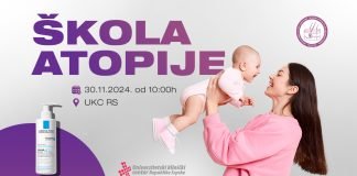 Druga Škola atopije u organizaciji Udruženja CUTIS: Nova saznanja za roditelje, djecu i ljekare Druga Škola atopije