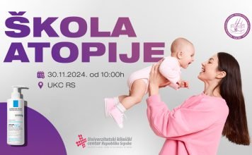 Druga Škola atopije u organizaciji Udruženja CUTIS: Nova saznanja za roditelje, djecu i ljekare Druga Škola atopije